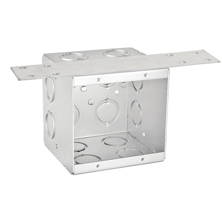 Southwire Electrical Box, 42 cu in, Masonry Box Type, 2 Gangs, Steel CB-2350